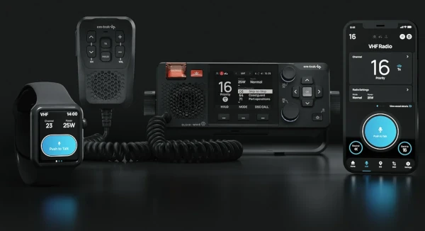 X100 combined Class D VHF, DSC, 5W AIS Radio with Connect-X App