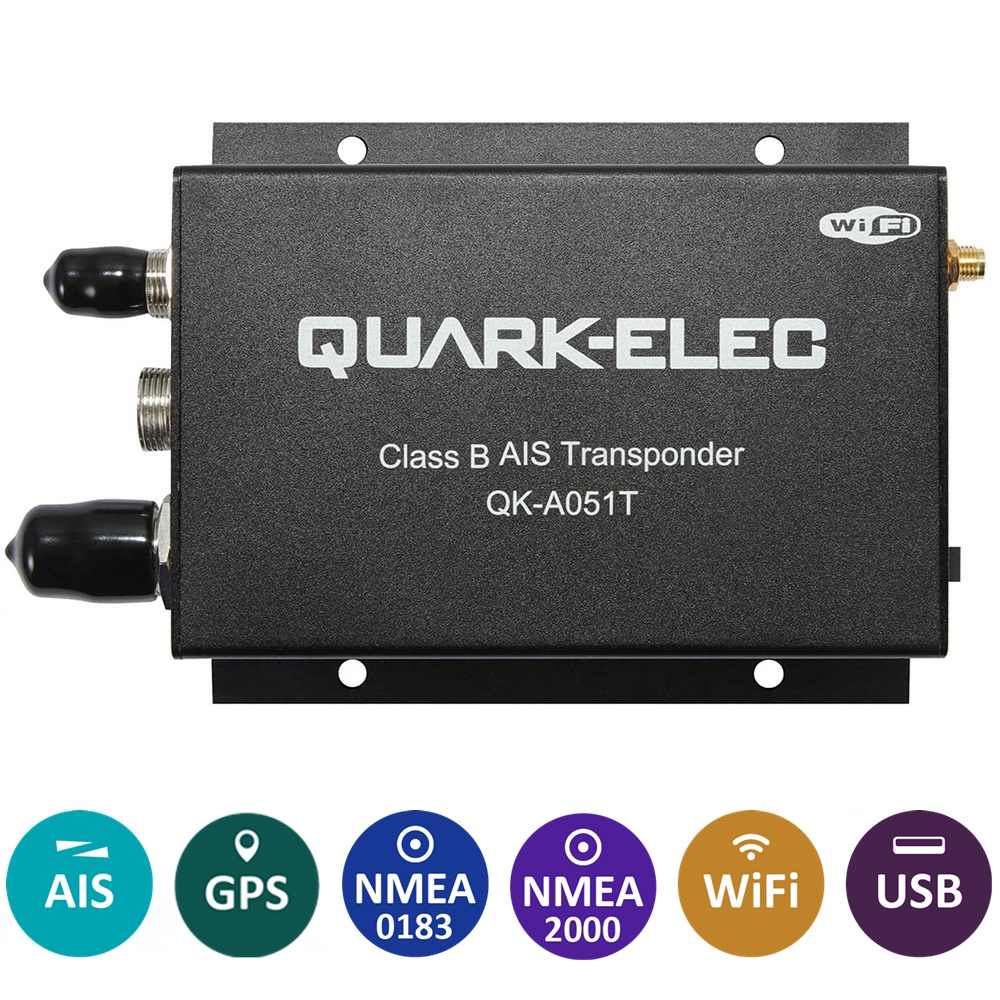 A051T AIS Class B/CS 2W Transponder with WiFi & NMEA 0183/2000